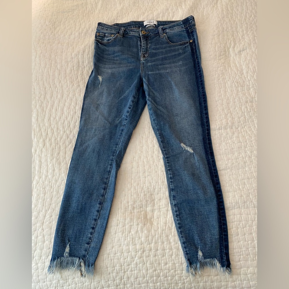 Pistola frayed hem skinny Jean size 30
